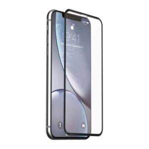 Apsauginiai stiklai ir plėvelės Devia Apple Van Entire View Anti-glare Tempered Glass iPhone XR (6.1) black (10pcs) 