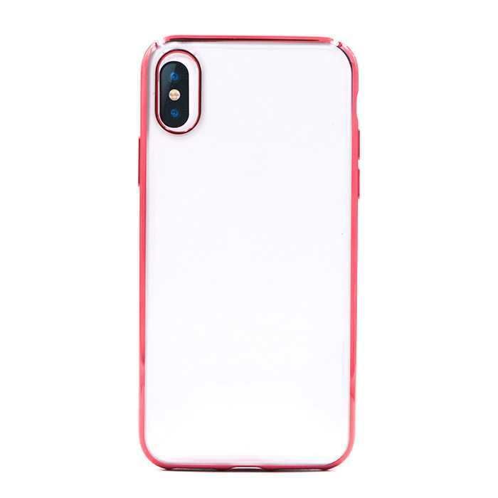 Dėklai Devia Glitter soft case (TPU) iPhone XS Max (6.5) red