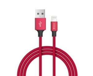 Lādēšanas ierīces un kabeļi Devia  Pheez series USB-C TO Lightning cable 1M red