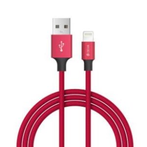 Cables and wires Devia  Pheez series USB-C TO Lightning cable 1M red
