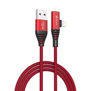 Lādēšanas ierīces un kabeļi Devia  Strom Series 2in1 Cable (1.2M) red