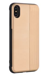 Ümbrised Devia Apple H-Card Series Case iPhone XS/X(5.8) gold