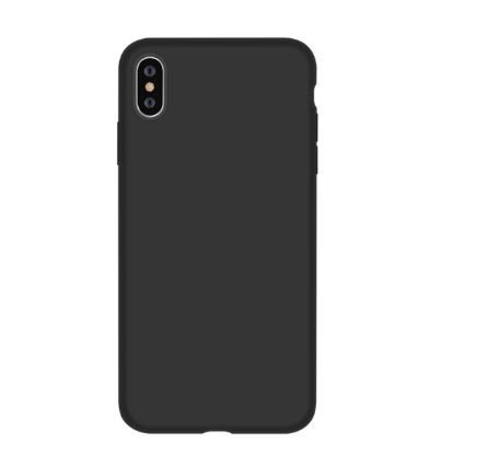 Ümbrised Devia Apple Nature Series Silicone Case iPhone XS Max (6.5) black