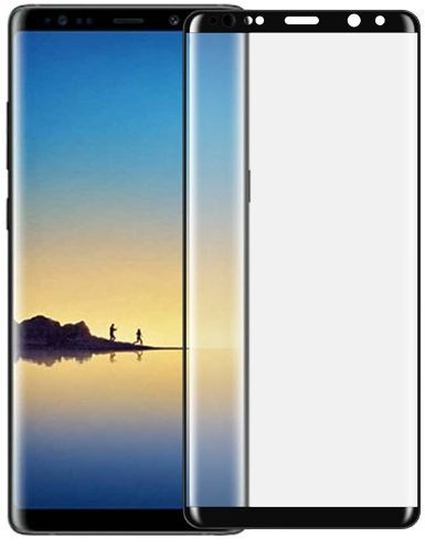 Ekraanikaitsed Devia Samsung 3D Curved Tempered Glass Seamless Full Screen Protector Samsung Galaxy note8 black