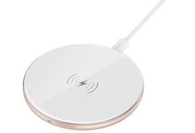 Зарядные устройства и провода Devia  Comet series ultra-slim wireless charger white 