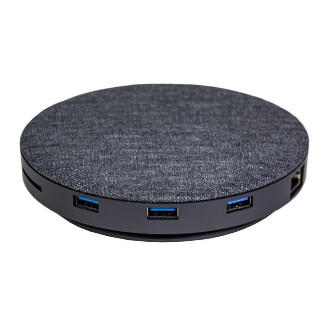 Wireless charger Devia UFO 10in1 HUB wireless charger gray
