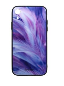 Maciņi Tellur Apple Cover Glass print for iPhone XR feather 
