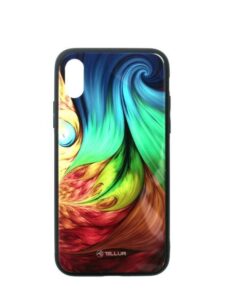 Maciņi Tellur Apple Cover Glass print for iPhone XS mesmeric 
