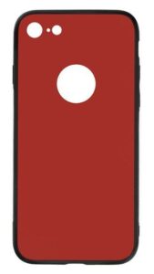Maciņi Tellur Apple Cover Glass DUO for iPhone 8 red 