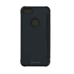 Maciņi Tellur Apple Book case Synthetic Leather with mirror for iPhone 8 black 