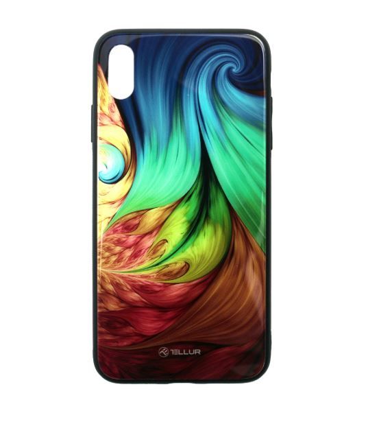Ümbrised Tellur Apple Cover Glass print for iPhone XS MAX mesmeric