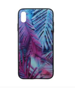 Maciņi Tellur Apple Cover Glass print for iPhone XS MAX palm 