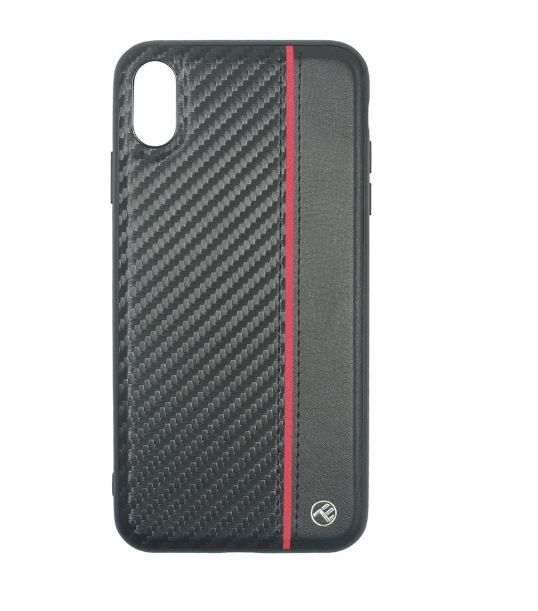 Ümbrised Tellur Apple Cover Carbon for iPhone XS MAX black