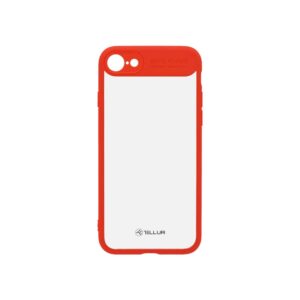 Maciņi Tellur Apple Cover Hybrid Matt Bumper for iPhone 8 red 