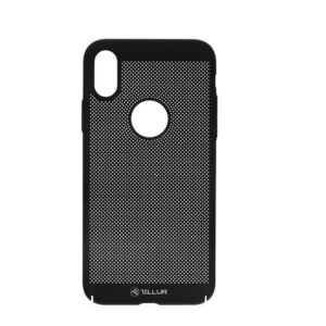 Aizmugurējais vāciņš Tellur Apple Cover Heat Dissipation for iPhone X/XS black 