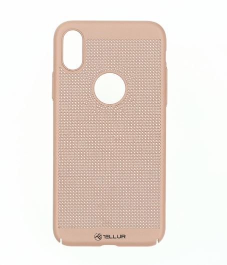 Maciņi Tellur Apple Cover Heat Dissipation for iPhone X/XS rose gold