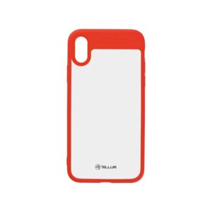 Maciņi Tellur Apple Cover Hybrid Matt Bumper for iPhone X/XS red 