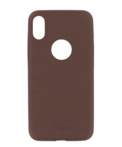 Maciņi Tellur Apple Cover Slim Synthetic Leather for iPhone X/XS brown 