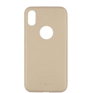 Ümbrised Tellur Apple Cover Slim Synthetic Leather for iPhone X/XS gold 