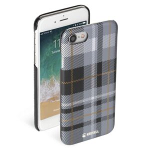 Dėklai Krusell  Limited Cover Apple iPhone 8/7 plaid dark grey 