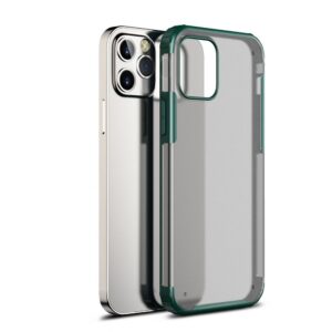 Aizmugurējais vāciņš Devia Apple Pioneer shockproof case iPhone 12 Pro Max green