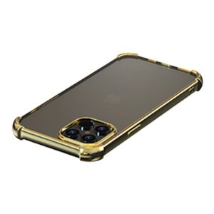 Dėklai Devia Apple Glitter shockproof soft case iPhone 12 Pro Max gold