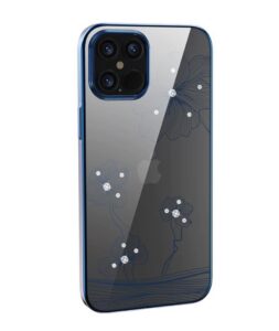 Dėklai Devia Apple Crystal Flora case iPhone 12/12 Pro blue 