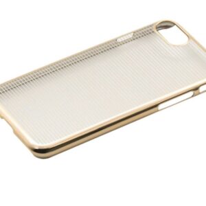 Ümbrised Tellur Apple Cover Hard Case for iPhone 7 Horizontal Stripes gold 