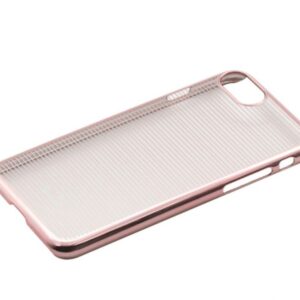 Maciņi Tellur Apple Cover Hard Case for iPhone 7 Horizontal Stripes rose 