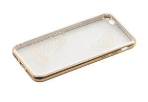 Maciņi Tellur Apple Cover Silicone for iPhone 7 Butterfly gold 