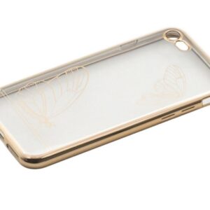 Ümbrised Tellur Apple Cover Silicone for iPhone 7 Butterfly gold 