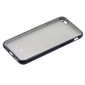 Ümbrised Tellur Apple Cover Silicone for iPhone 7 Vertical Stripes black 