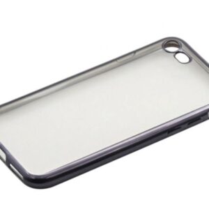 Ümbrised Tellur Apple Cover Silicone for iPhone 7 black edges 