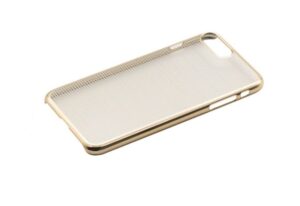 Maciņi Tellur Apple Cover Hard Case for iPhone 7 Plus Horizontal Stripes gold 