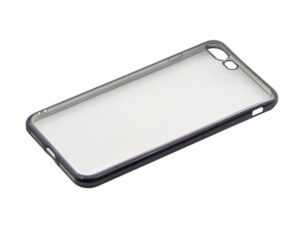 Aizmugurējais vāciņš Tellur Apple Cover Silicone for iPhone 7 Plus black edges 