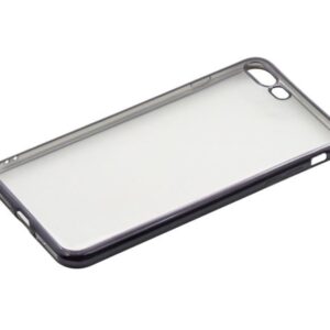 Back panel cover Tellur Apple Cover Silicone for iPhone 7 Plus black edges 