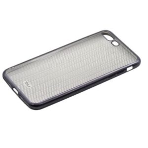 Maciņi Tellur Apple Cover Silicone for iPhone 7 Plus Vertical Stripes black 