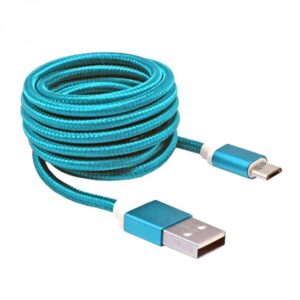 Įkrovikliai ir kabeliai Sbox  USB-10315BL USB->Micro USB M/M 1.5m blue 