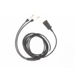 Cables and wires Tellur  QD to 2 x Jack 3.5mm adapter cable 2.2m black 