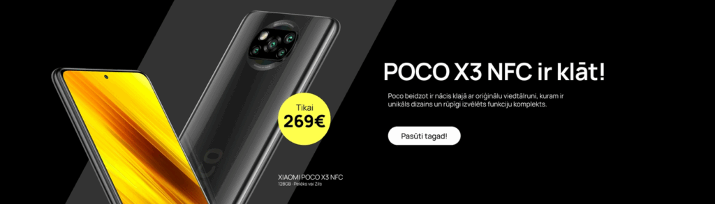 Poco X3 NFC pārskats