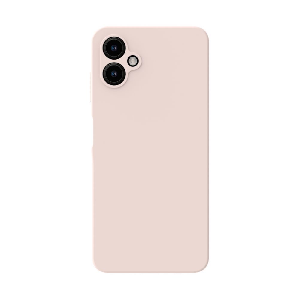 Tagakaaned Evelatus Samsung Galaxy A06 5G Premium Magnetic Soft Touch Silicone Case Pink Sand