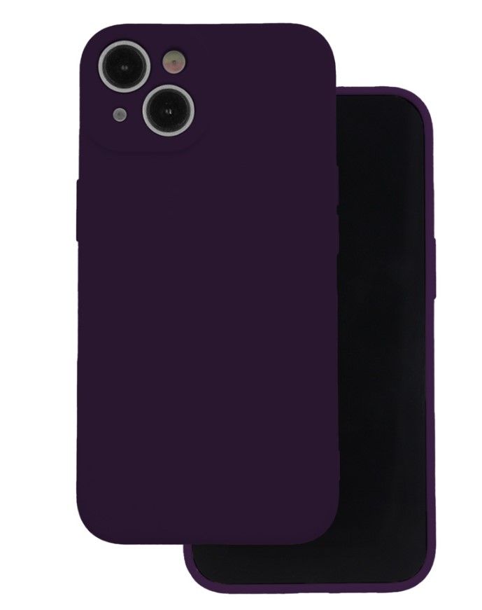 Back panel cover iLike Apple Apple iPhone 16 Pro 6,3 Silicone case Purple