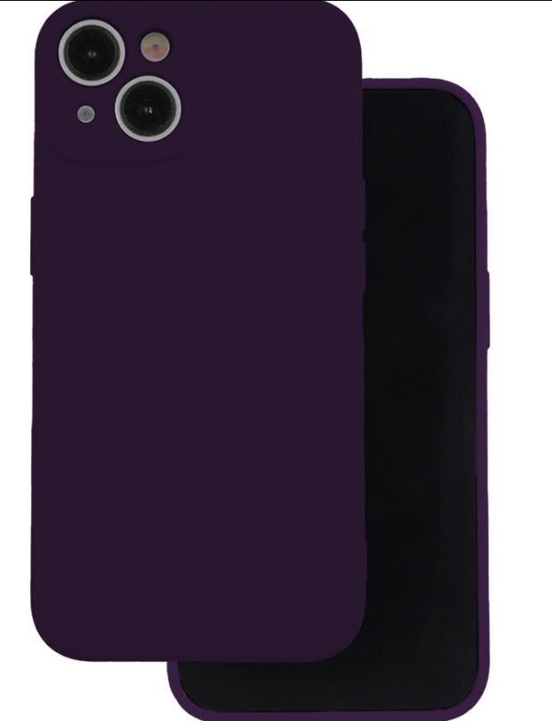 Back panel cover iLike Apple Silicon case for iPhone 16 Pro Max 6,9 Plum