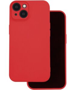 Nugarėlės dėklai iLike Apple Silicon case for iPhone 16 Pro Max 6,9 Red