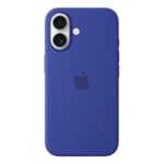 Nugarėlės dėklai Apple - iPhone 16 Silicone Case with MagSafe Ultramarine