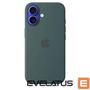 Back panel cover Apple - iPhone 16 Silicone Case with MagSafe - Lake Green