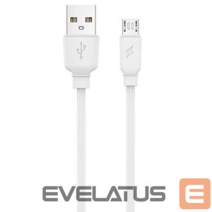 Kaabel Jellico  B15 Durable-Soft Universal USB-C to USB Data & Fast 3.1A Charger Cable 1m White