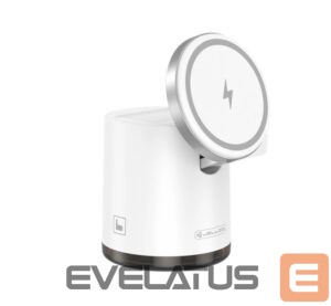 Bezvadu lādētājs Jellico  W22 4in1 Wireless charger Magsafe 15W iPhone + 3W Apple Watch + Airpods + Lamp White