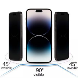 Aizsargstikls iLike Samsung GALAXY A24 4G/A25 5G/M34 5G/M35 5G Tempered Privacy Glass Black