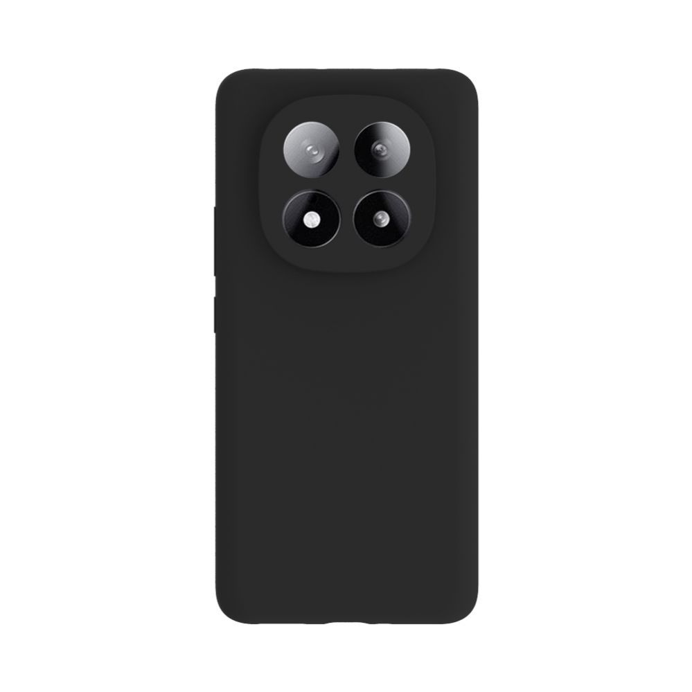 Back panel cover Evelatus Xiaomi Redmi Note 14 Pro Plus Premium Magnetic Soft Touch Silicone Case Black